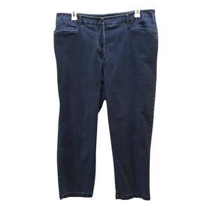 Westbound Woman Essentials Womens Size 20W Blue Stretch Denim Jeans 20
